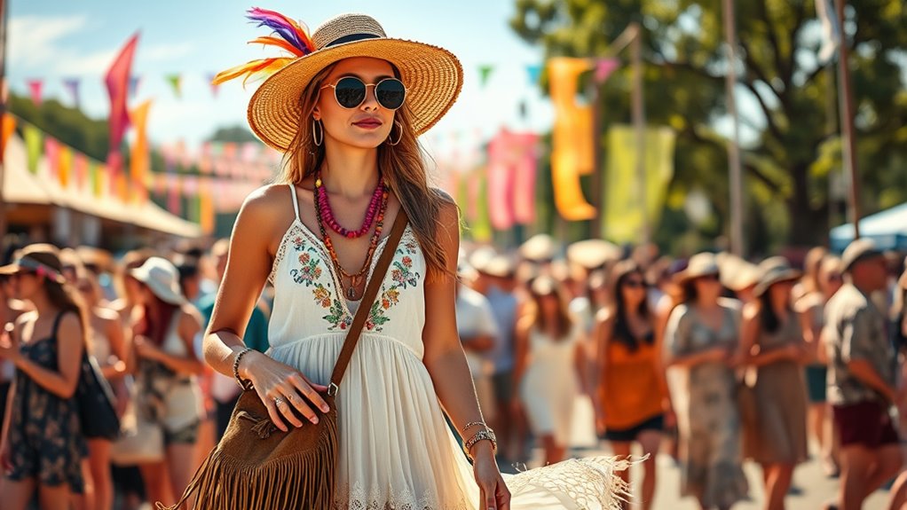 summer boho festival outfits