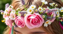 summer festival flower accessories
