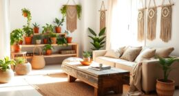 sustainable boho home decor