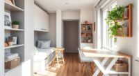 tiny apartment interior hacks