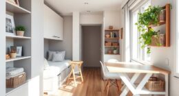 tiny apartment interior hacks