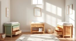 top baby changing tables