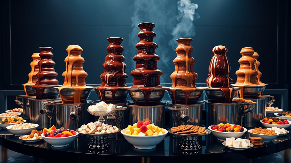 top chocolate fountains 2025