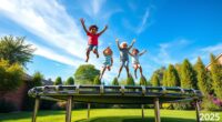 top durable bouncing trampolines