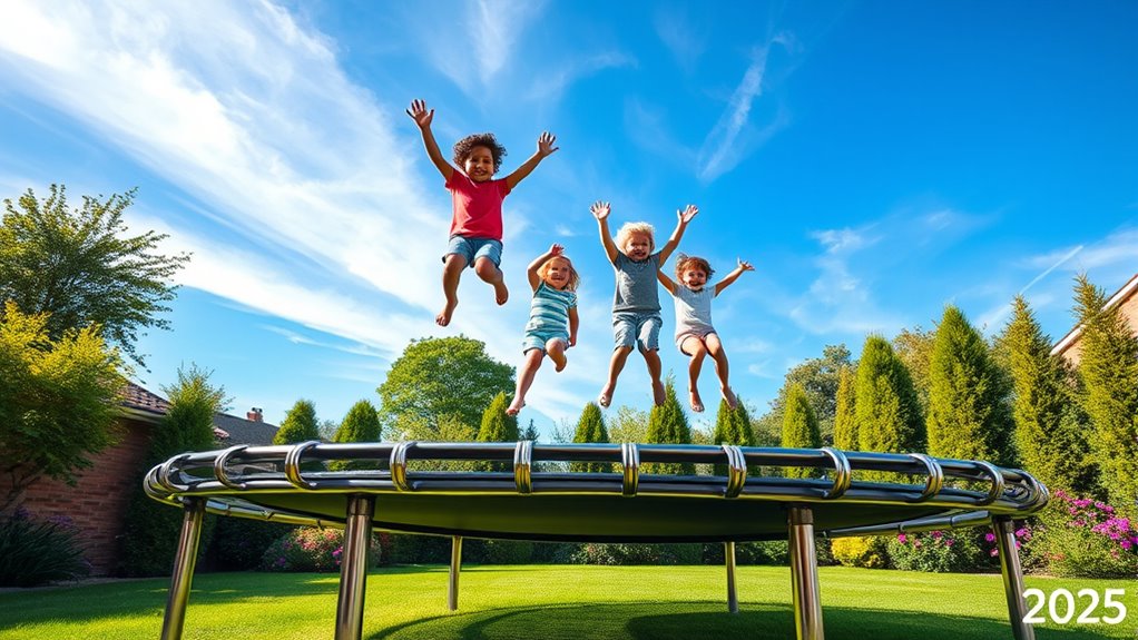 top durable bouncing trampolines