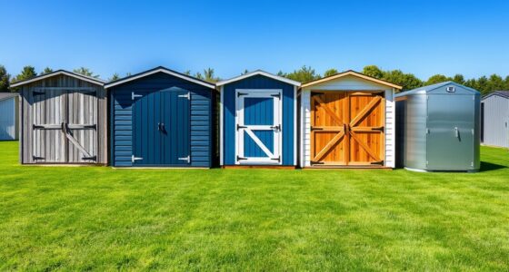 top durable stylish storage sheds