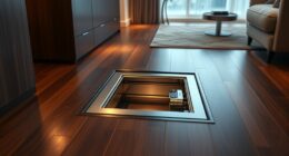 top hidden floor safes