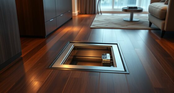 top hidden floor safes
