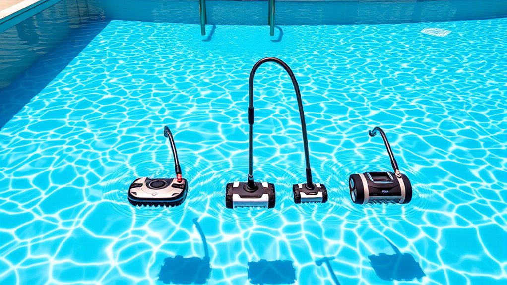 top pressure pool cleaning options