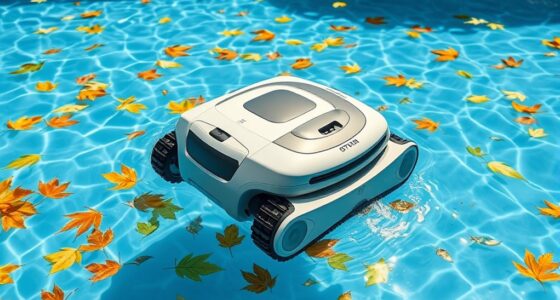 top robotic leaf pool cleaners