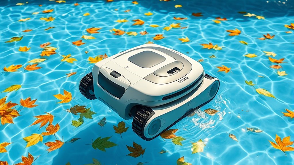 top robotic leaf pool cleaners