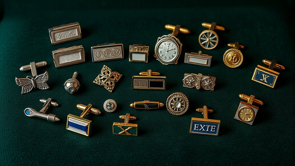 top stylish cufflinks for men