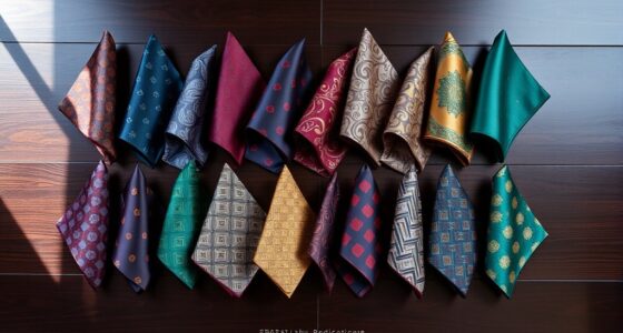 top stylish pocket square selections