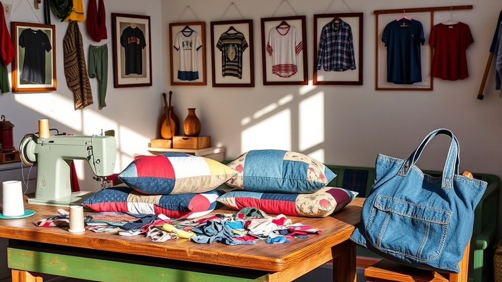 transforming old garments creatively