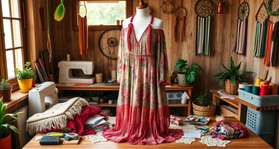 upcycling boho style clothing