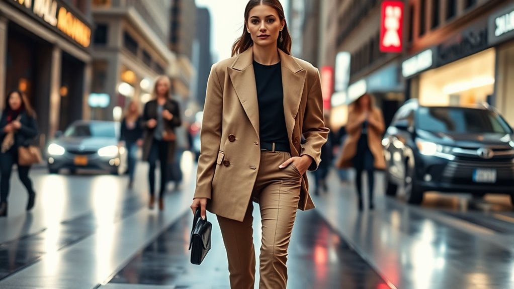 versatile oversized blazer styling