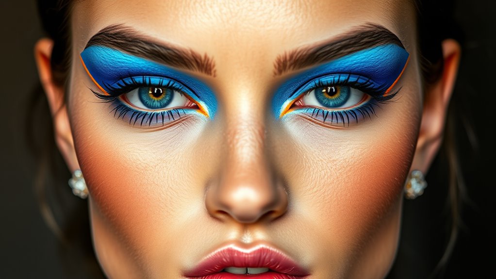 vibrant artistic eye expressions