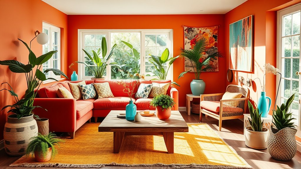 vibrant spring color palette