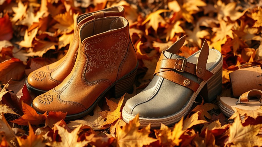vintage boho footwear statement