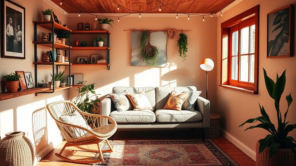vintage modern eclectic blend