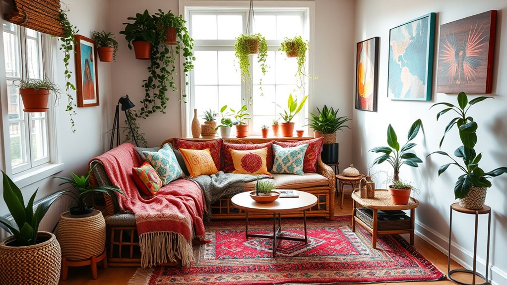 vivid colors create spaciousness