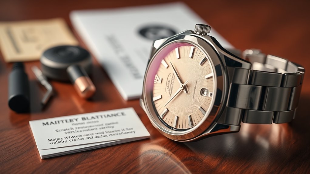 watch maintenance and warranty