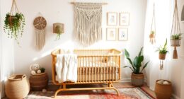 whimsical boho nursery decor
