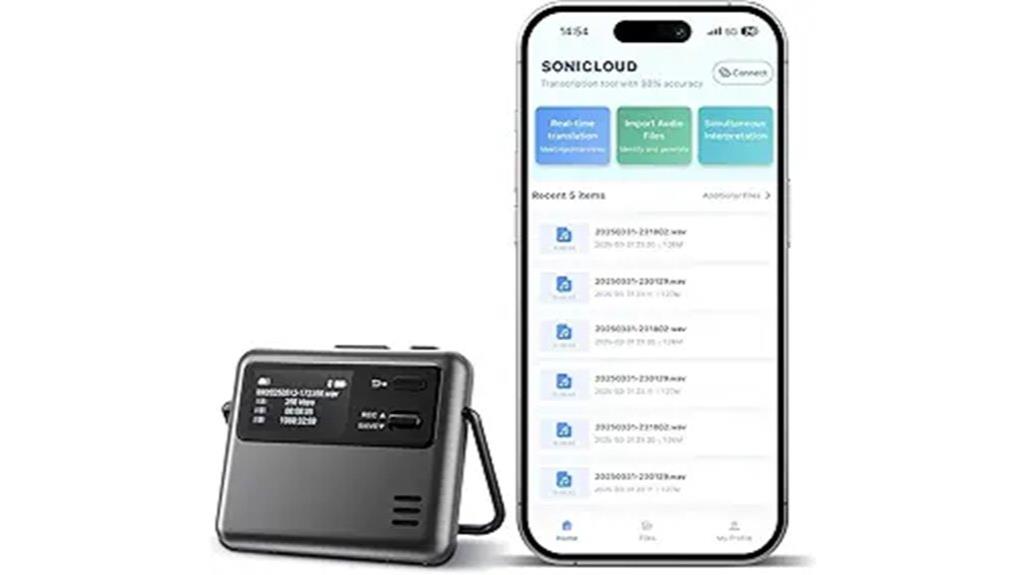 128gb voice recorder
