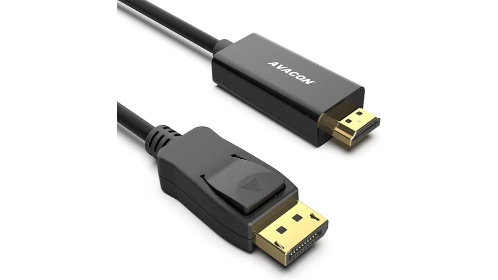 4k hdmi displayport cable