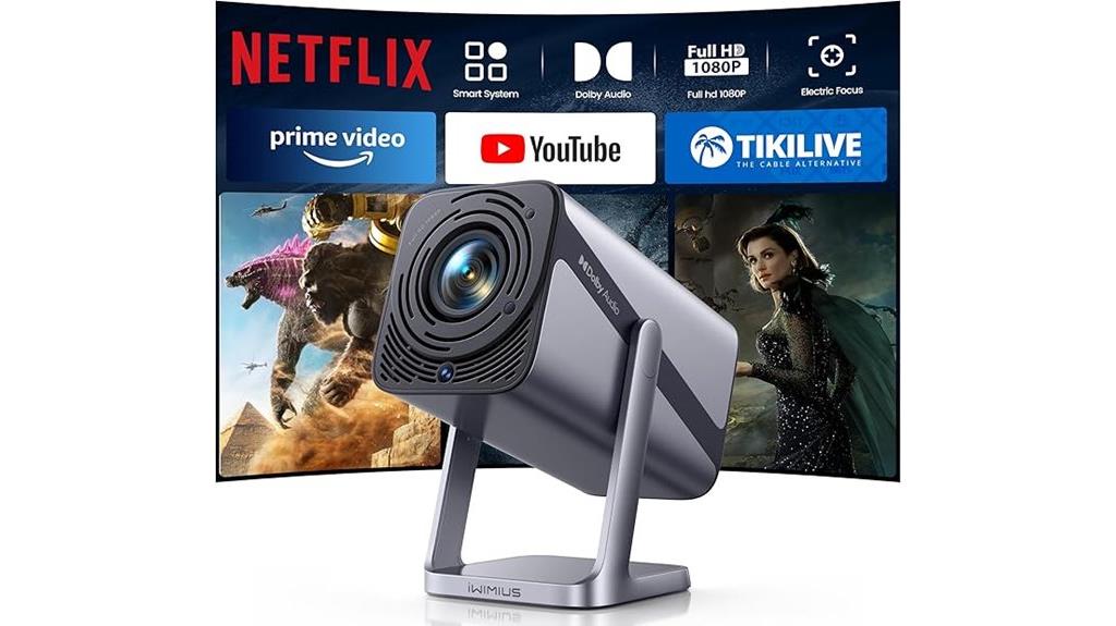 4k portable outdoor projector