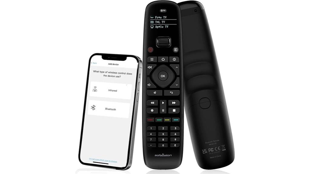 backlit universal remote