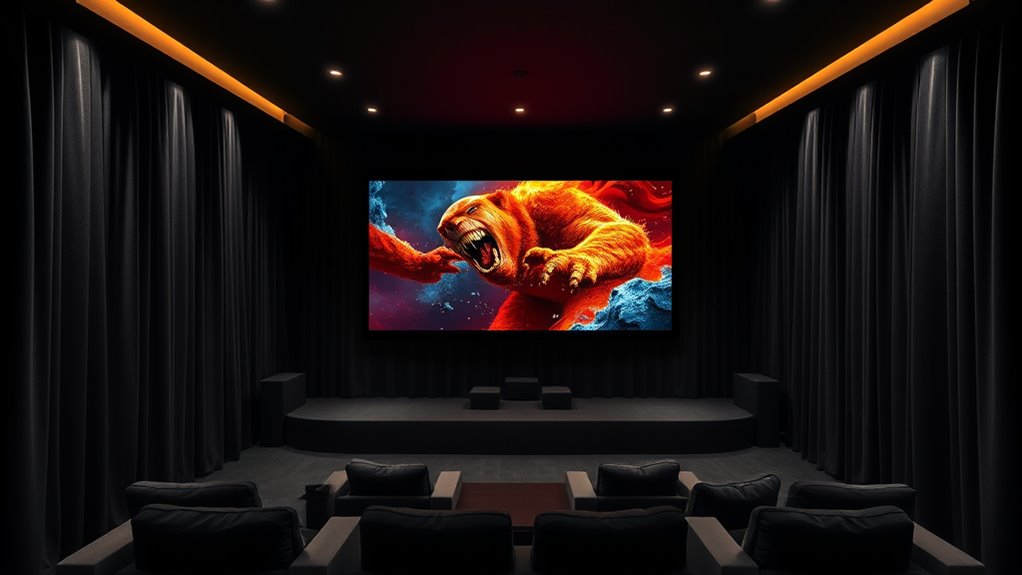 choosing perfect movie room curtains