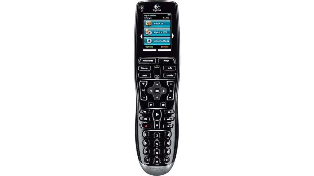 color touchscreen universal remote