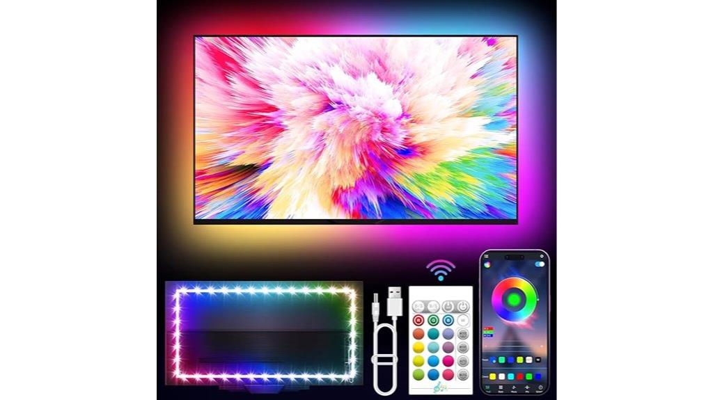 colorful music sync leds