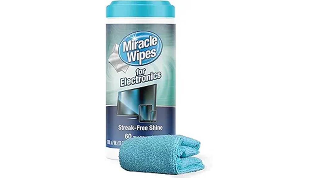 electronics cleaning wipes pack