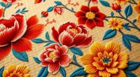 elegant floral silk carpets