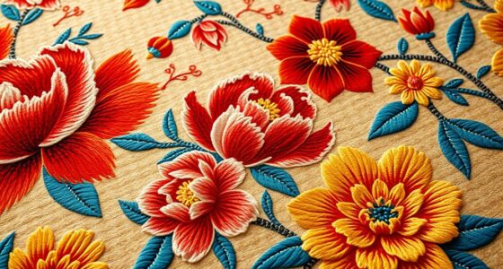 elegant floral silk carpets