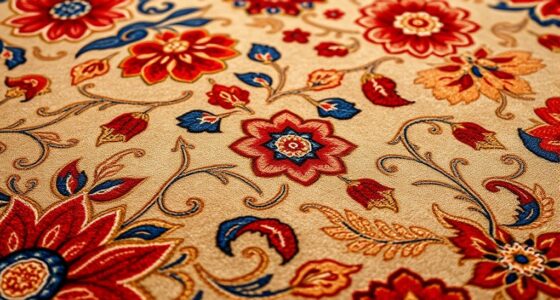 elegant persian silk carpets