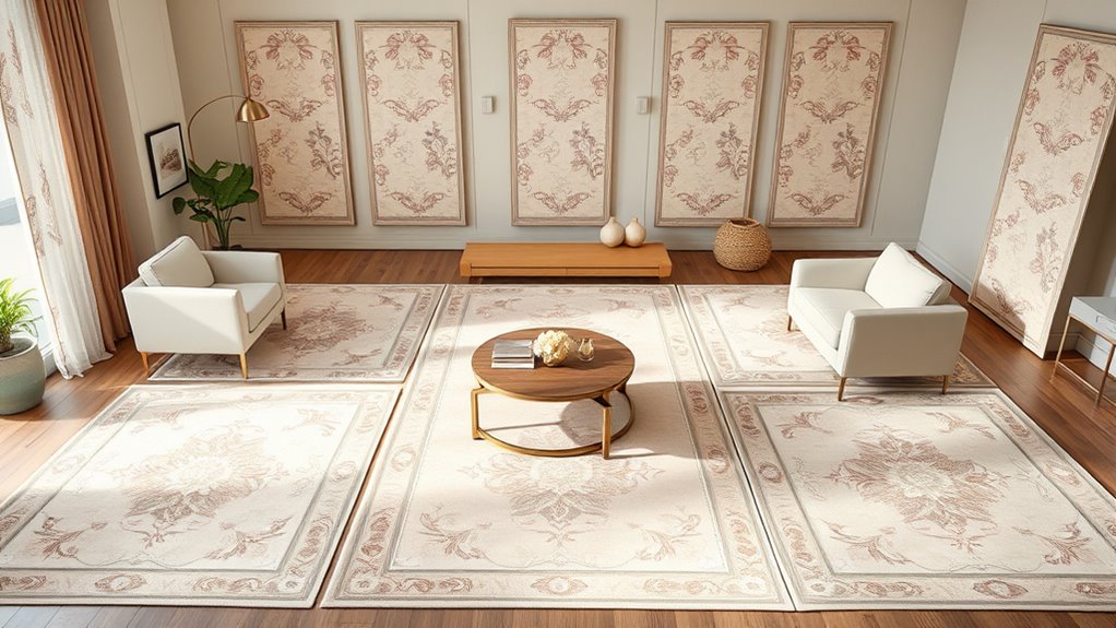 elegant washable silk rugs