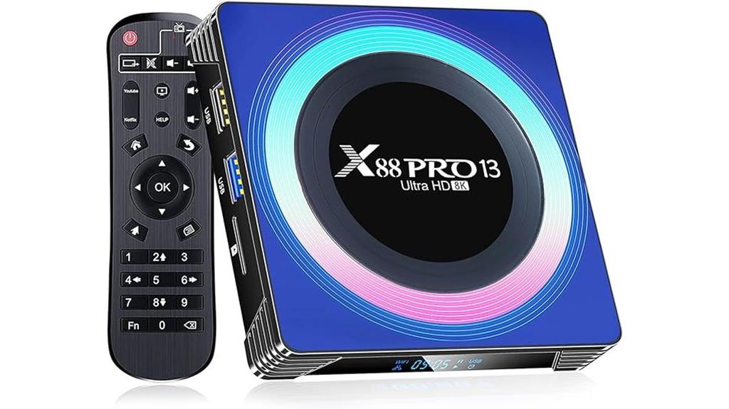 high performance 4gb android tv