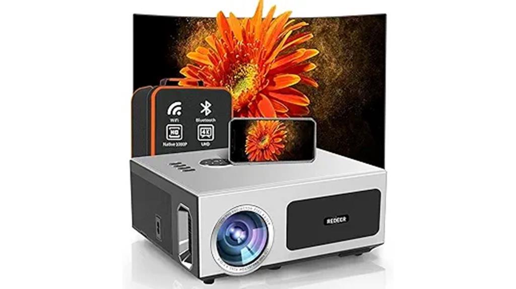 high resolution outdoor projector