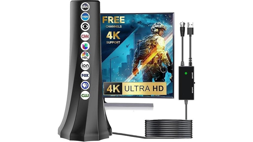 indoor antenna with booster