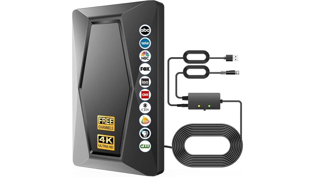 indoor tv antenna booster