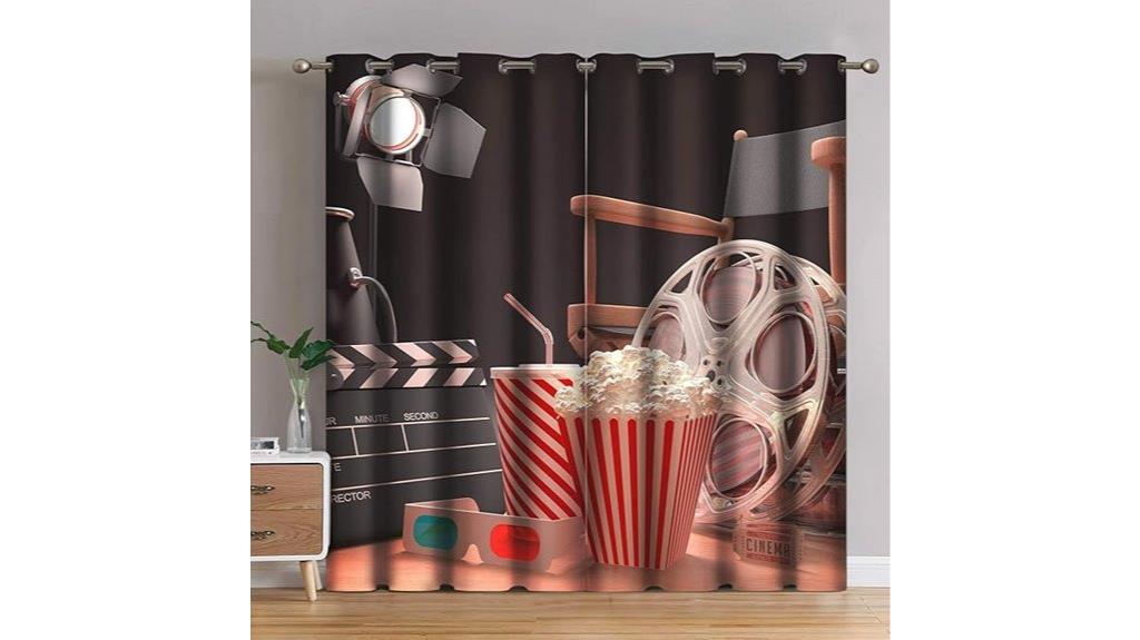jekeno blackout curtain panels