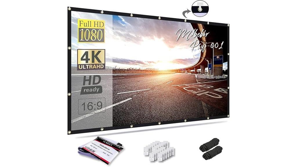 large foldable screen for home