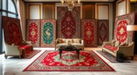 luxury custom silk carpets