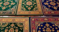 luxury durable silk rugs