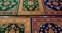 luxury durable silk rugs
