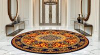 luxury yilong foyer rugs