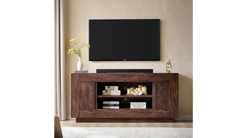 modern tv stand with storage